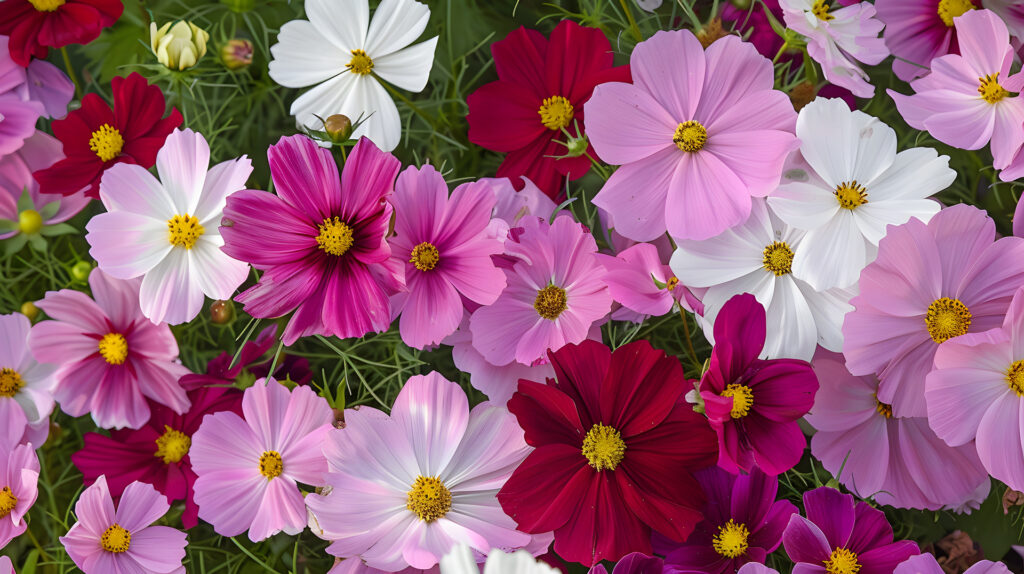 Cosmos summer flower