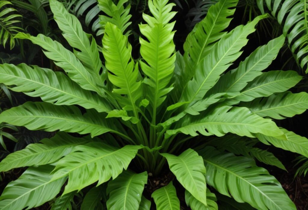 Bird's Nest Fern (Asplenium nidus)