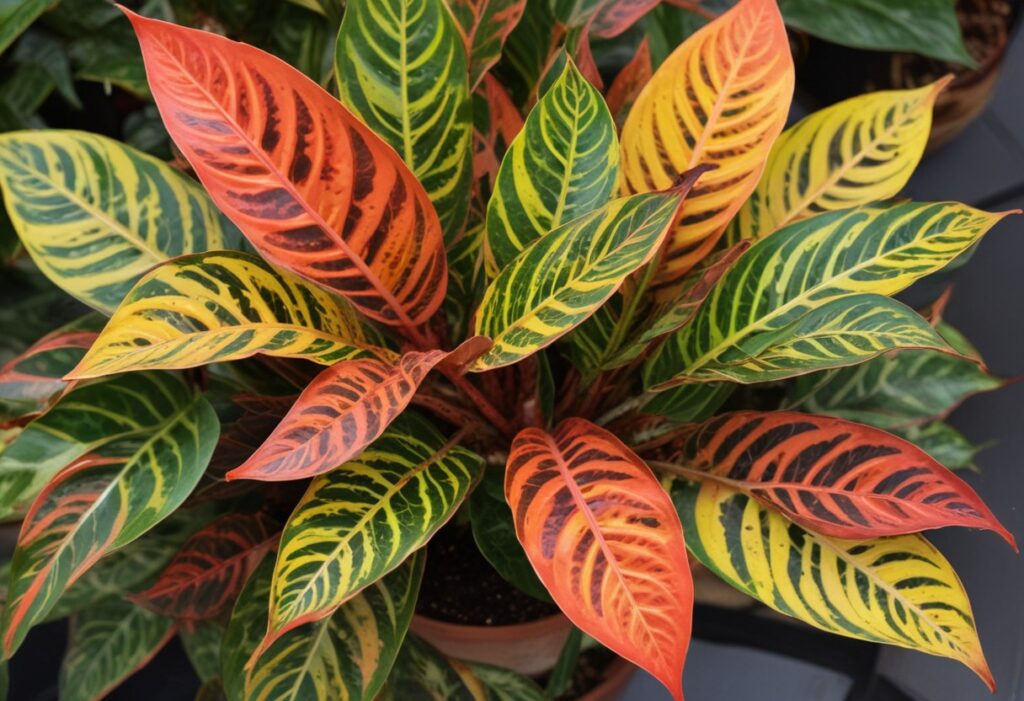 Croton (Codiaeum variegatum)