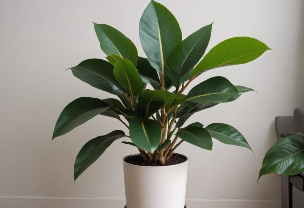 Rubber Plant (Ficus elastica)